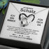 Divesart - Weißgold-Halskette - Für meinen Schatz - 2